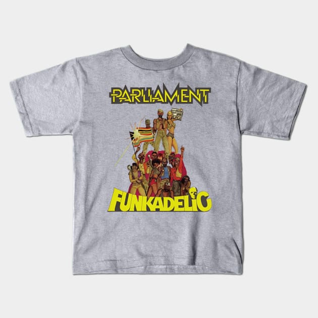 Funkadelic t-shirt Kids T-Shirt by Riss art